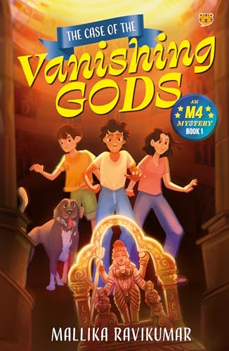 The Case of the Vanishing Gods: An M4 Mystery Book 1 book cover