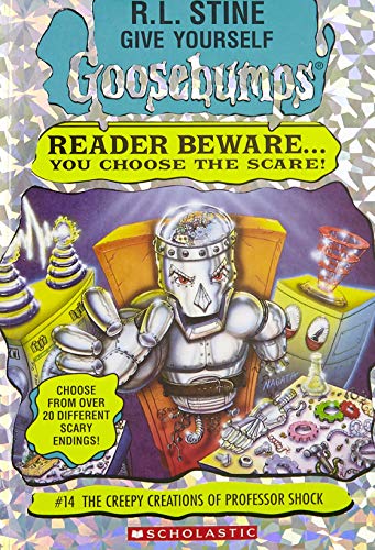GYGB #14 THE CREEPY CREATIONS OF PROFESSOR SHOCK book cover