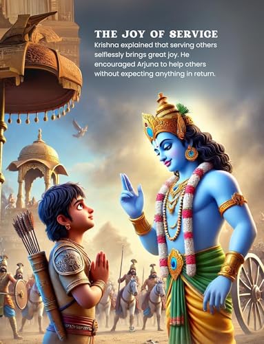 Bhagavad Gita for Kids English Edition | Krishna Stories for Children | Illustrated Moral Stories & Activity Book | Life Lessons & Values | Age 5–10