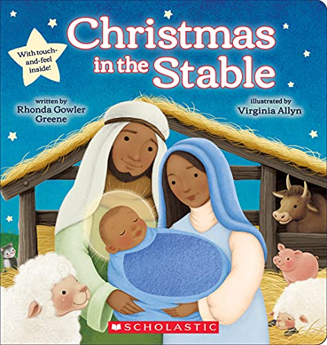 Christmas In the Stable (Touch-and-Feel Board Book) book cover