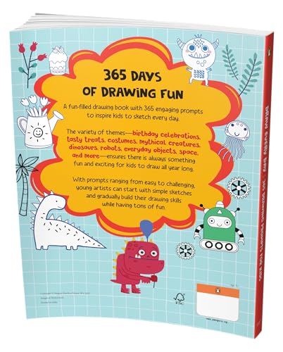 Draw Everyday: Book of Daily Doodles for Kids