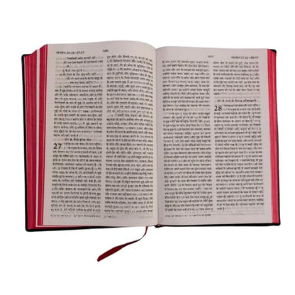 Hindi Holy Bible (????? ?????? ?????) – Flexibound Edition with Red Side Edges | 1495 Pages | Complete Old & New Testament in Hindi Language | Standard Size Bible