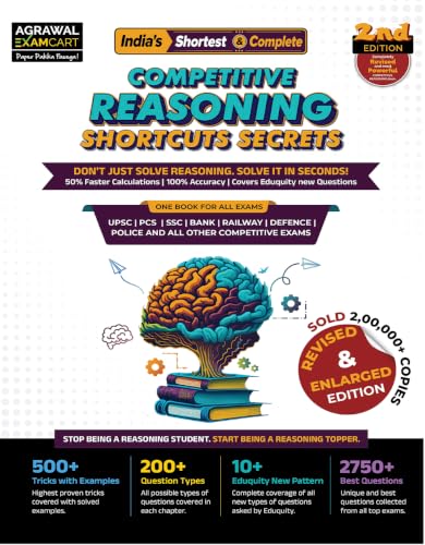Examcart All Competitive Exams Books Combo 2026 | Short Maths By D.P. Singh + Reasoning | NRA CET, SSC, Bank, Railway, Defence, Police And All Government Exams (English) (2 Books Combo)