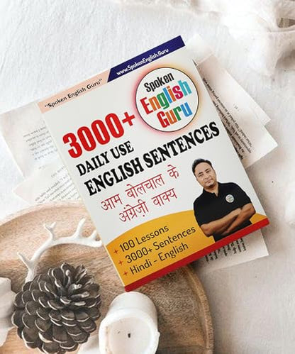 Spoken English Guru English Speaking Course Book and Daily Use English Sentences Book