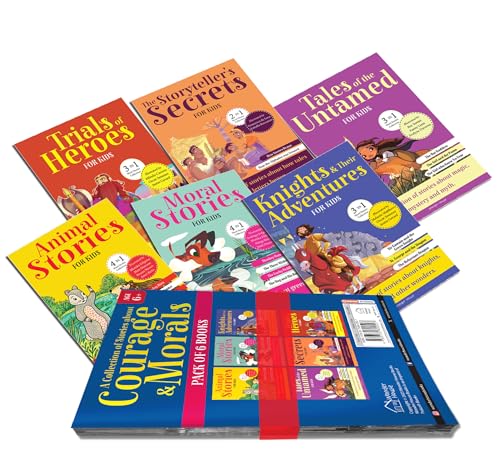 A Collection Of Stories About Courage And Morals (Pack Of 6 Books)