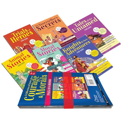 A Collection Of Stories About Courage And Morals (Pack Of 6 Books)