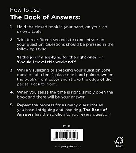 The Book Of Answers: The gift book that became an internet sensation, offering both enlightenment and entertainment