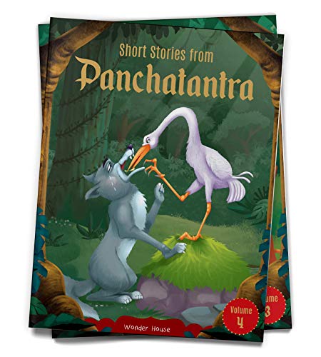 Short Stories From Panchatantra - Volume 4: Abridged Illustrated Stories For Children (With Morals) book cover