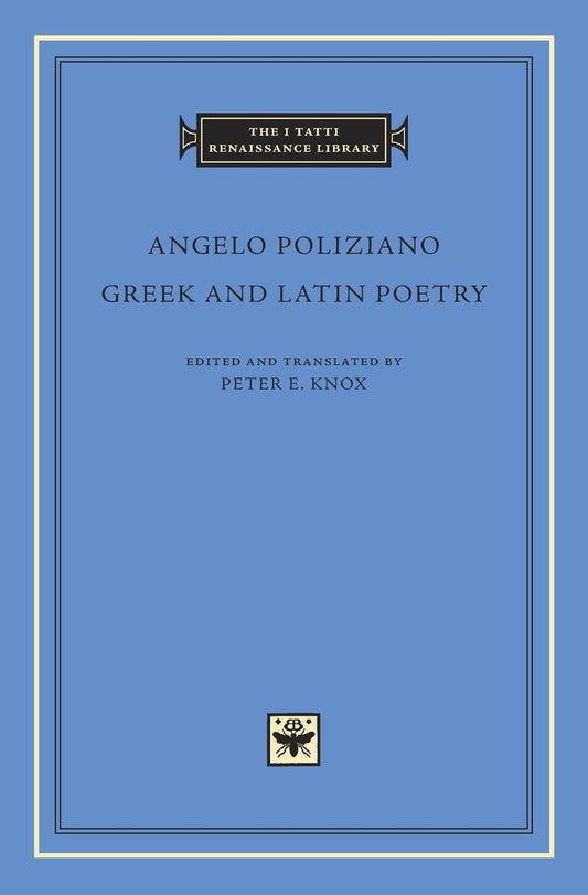 Greek And Latin Poetry book cover