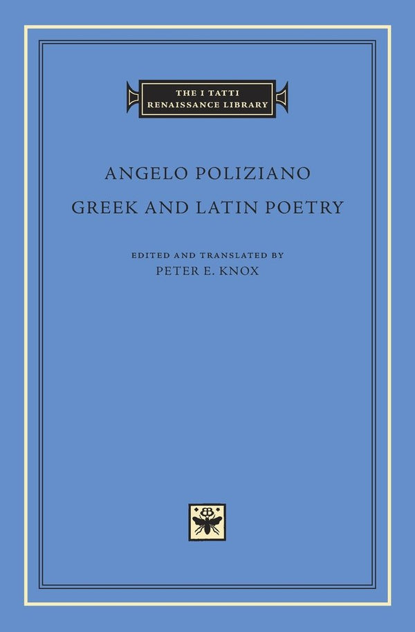 Greek And Latin Poetry
