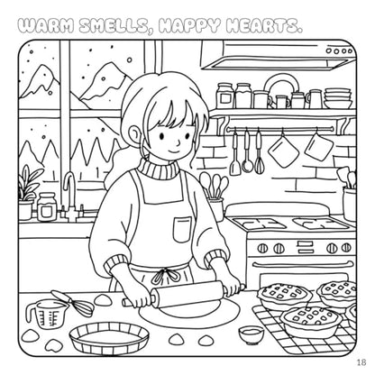 Cozy Colouring Book Bundle for Adults – 3 Relaxing Colouring Books: Cozy Corner, Cozy Winter & Living My Best Life | Mindfulness, Stress Relief, Calm, Self-Care & Creative Me-Time (Cozy Series)