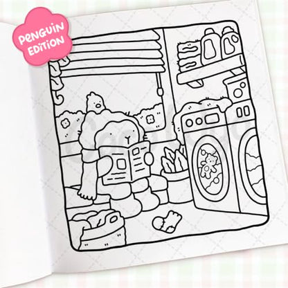 Cozy Capybara: A relaxing, comfy colouring book from the international Number One bestselling author (Coco Wyo)