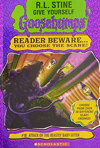 GYGB #18 ATTACK OF THE BEASTLY BABY-SITTER book cover