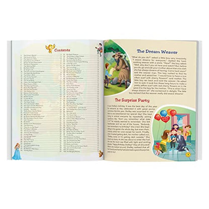 108 Bedtime Stories (Illustrated) - Story Book for Kids - Fairytales - 4 Years to 10 Years Old - English Short Stories for Children - Read Aloud to Infants, Toddlers