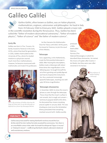 Space Encyclopedia: Space Science Journey & Discovery | Explore Outer Space, Visionaries , Rocket Science, Telescopes, SETI & More | From Galileo to Hawking | Great Scientists | Historical Astronomers