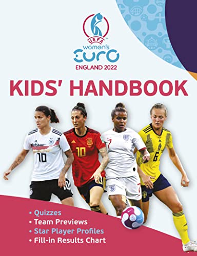 WOMENS EUROS 22 KIDS HANDBOOK book cover