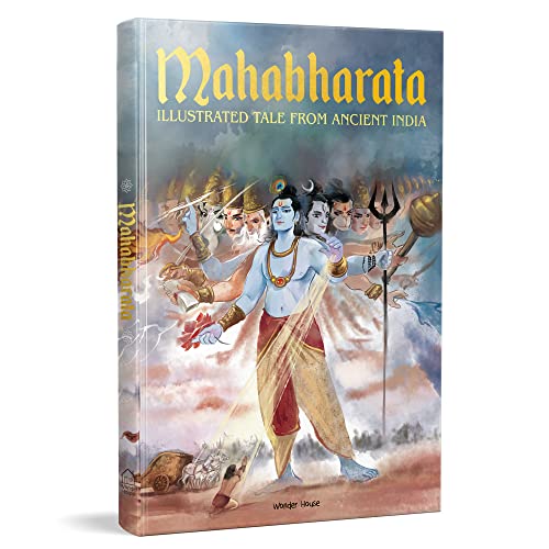 Mahabharata - Illustrated Tales From Ancient India (Deluxe Edition) book cover