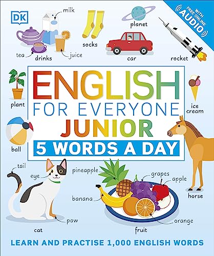 English For Everyone Junior: 5 Words A Day book cover