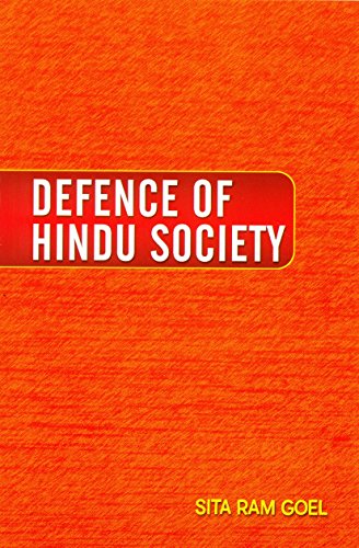 Defence of Hindu society book cover