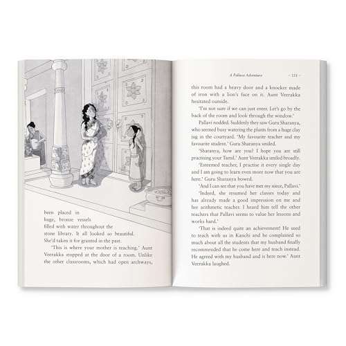 A Pallava Adventure (Girls of India Series): Historical Fiction Set in 7th Century Pallava Kingdom | Themes of Courage, Friendship, Family and Tamil Script | Ages 10+