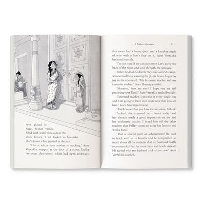 A Pallava Adventure (Girls of India Series): Historical Fiction Set in 7th Century Pallava Kingdom | Themes of Courage, Friendship, Family and Tamil Script | Ages 10+