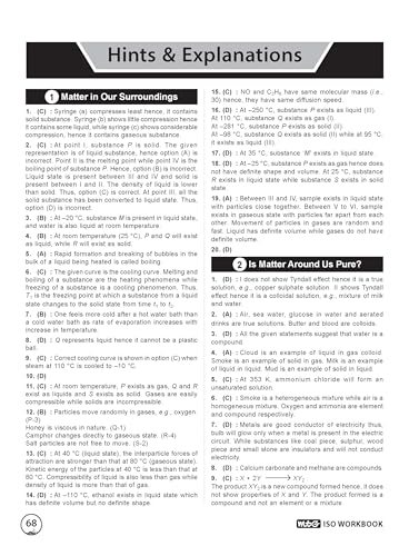 MTG International Science Olympiad (ISO) Workbook Class 9 - Chapter-wise MCQs, Quick Recap with Achievers Section - SOF Olympiad Books For 2026-27 Exam