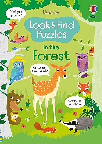 Look and Find Puzzles In the Forest book cover