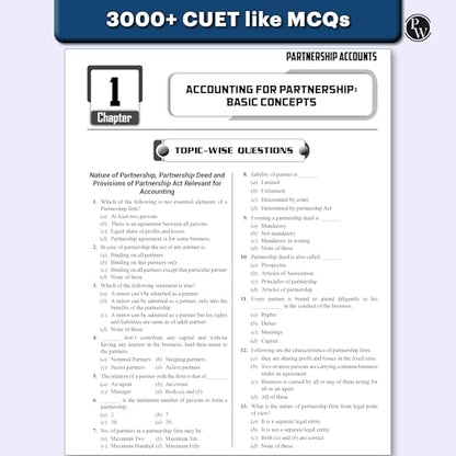 PW CUET (UG) Accountancy, Business Studies & Economics Combo Set of 3 Books Chapterwise & Topicwise Question Bank For 2026 Exam | Theory, Exercise, PYQ (2025-2022) & Mock Tests