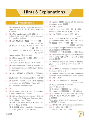 MTG International Mathematics Olympiad (IMO) Workbook Class 5 - Chapter-wise MCQs with Achievers Section - SOF Olympiad Books For 2026-27 Exam
