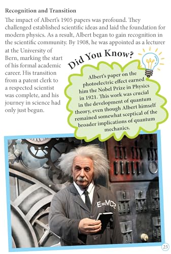 Albert Einstein Biography for Kids Age 6–12 Years – Inspiring Illustrated Biography Book from Icons of Inspiration Series | Encourages Curiosity, Creativity & Perseverance