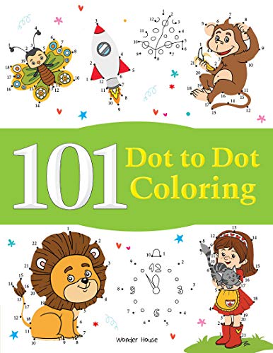 101 Dot To Dot Coloring: Fun Activity Book For Children book cover