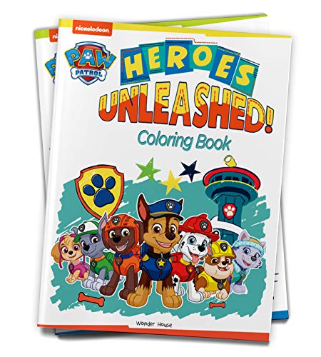 Heroes Unleashed: Paw Patrol Coloring Book For Kids book cover