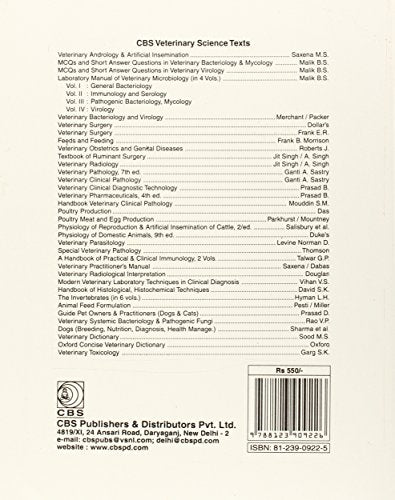 Veterinary Obstetrics And Genital Diseases 2Ed (Pb 2021)