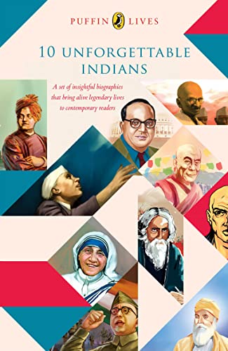 Puffin Lives: 10 unforgettable Indians: A Set of Insightful Biographies that Bring Alive Legendary L book cover