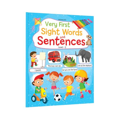 Very First Sight Words Sentences Level - 2