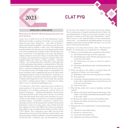 PW CLAT & AILET 14 Previous Years Solved Papers (2020-2026) Yearwise with Detailed Explanation For 2027 Exam