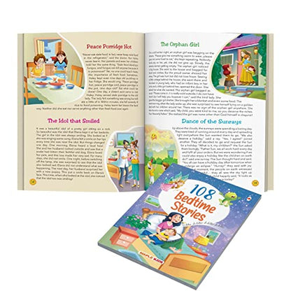 108 Bedtime Stories (Illustrated) - Story Book for Kids - Fairytales - 4 Years to 10 Years Old - English Short Stories for Children - Read Aloud to Infants, Toddlers