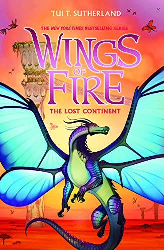 WINGS OF FIRE #11: THE LOST CONTINENT book cover