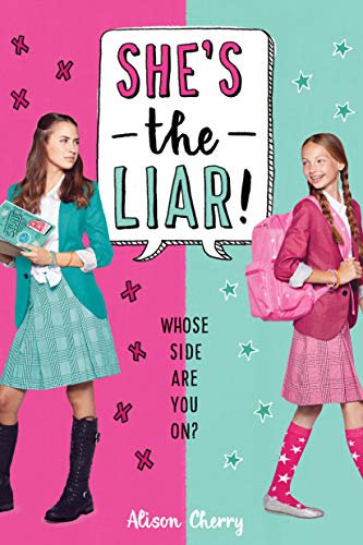 SHES THE LIAR book cover