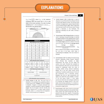 IIT JAM Geology PYQ Book 2027 | Previous Year Solved Papers 11 Years' (2015 to 2026) with Detailed Solutions | Best Seller PYQ for IIT JAM, CUET PG and GATE Geplogy Exams in India | IFAS Publications