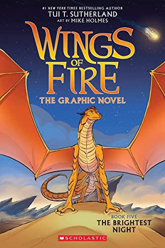 Wings of Fire Graphic Novel #05: The Brightest Night (Graphix) book cover