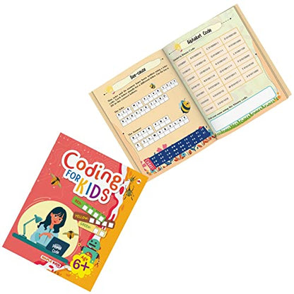 Introduction to Coding for Kids - Brain Activity Book for Kids - Age 6+ - Brain Boosting Activities - Early Learning - Activities for Cognitive Development - Brilliant Brain Activities for Children