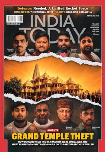 India Today Magazine – 13 July 2026 Edition | Grand Temple Theft | Ayodhya Ram Mandir Donation Scam Investigation | Defence, Unified Rocket Force | Ethanol Drive | Gen Alpha