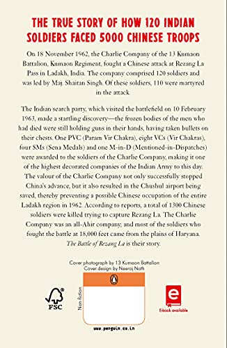 The Battle of Rezang La: The true story of how 120 Indian soldiers faced 5000 Chinese troops | Penguin Non-fiction