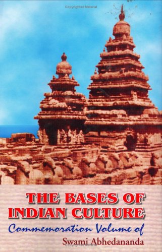 Bases of Indian Culture … … … … … [HB] book cover