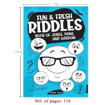 Fun and Fresh Riddles Book of Jokes, Puns, and Wisdom
