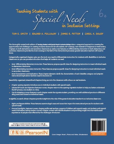Teaching Students with Special Needs in Inclusive Settings 6e
