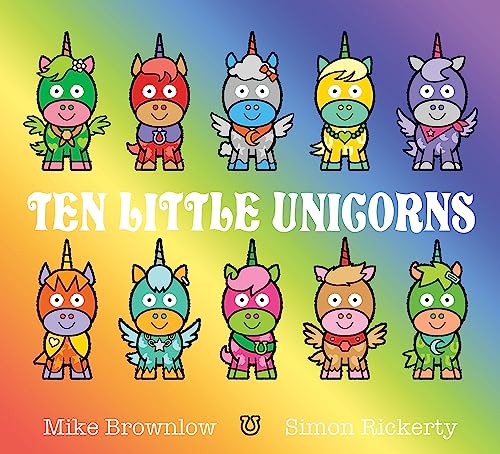 Ten Little Unicorns book cover