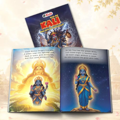 Mythology Books for Kids, Set of 5 Goddesses Books, Durga, Saraswati, Lakshmi, Kali & Parvati, Story Book for Kids