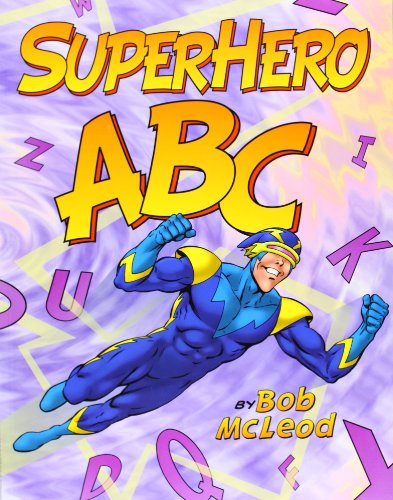SuperHero ABC book cover